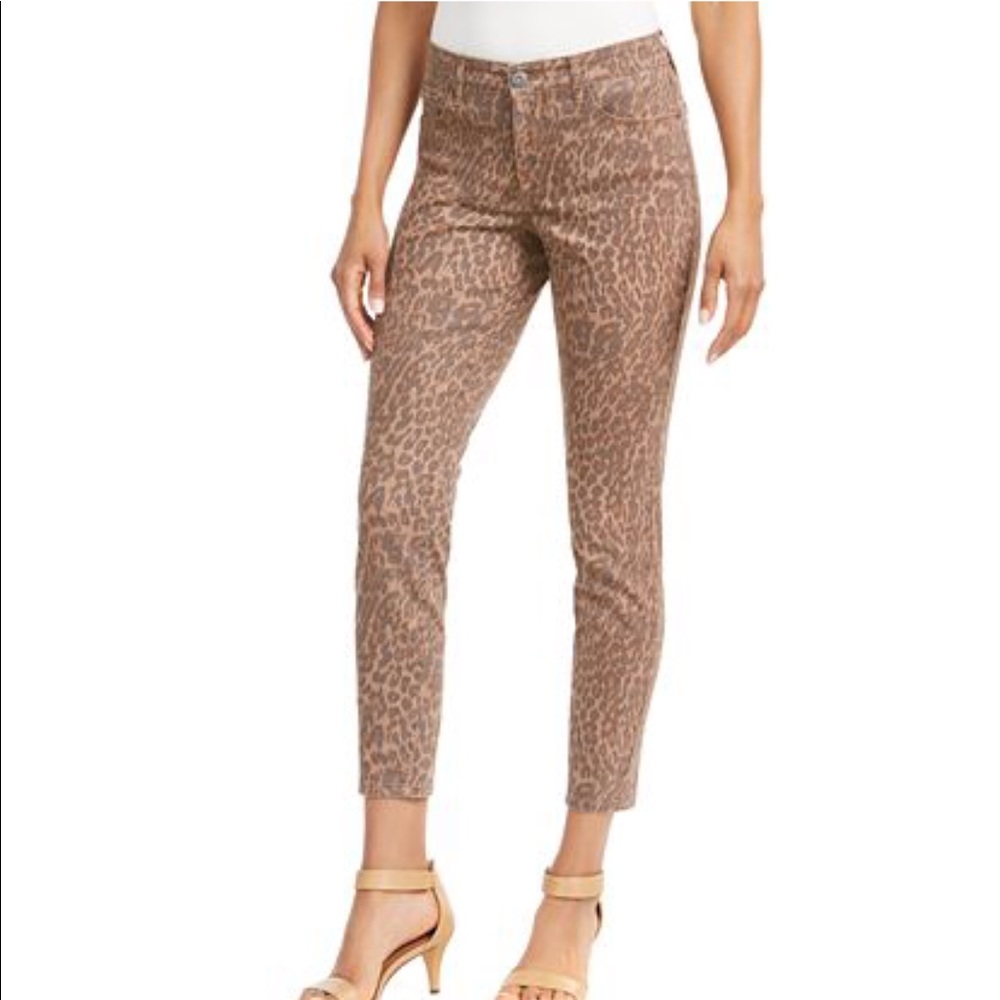 Style & Co Animal Print 16 Curvy Skinny Denim Jeans Pants Jeans Plus Curvy Plus - Picture 4 of 6